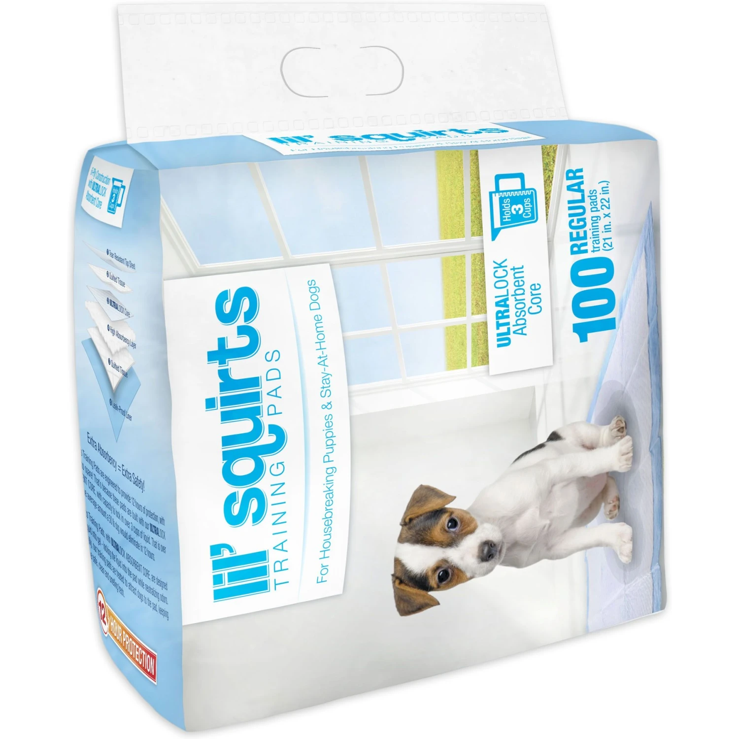 Lil' Squirts Dog Training Pads, 100 Count - Image 2