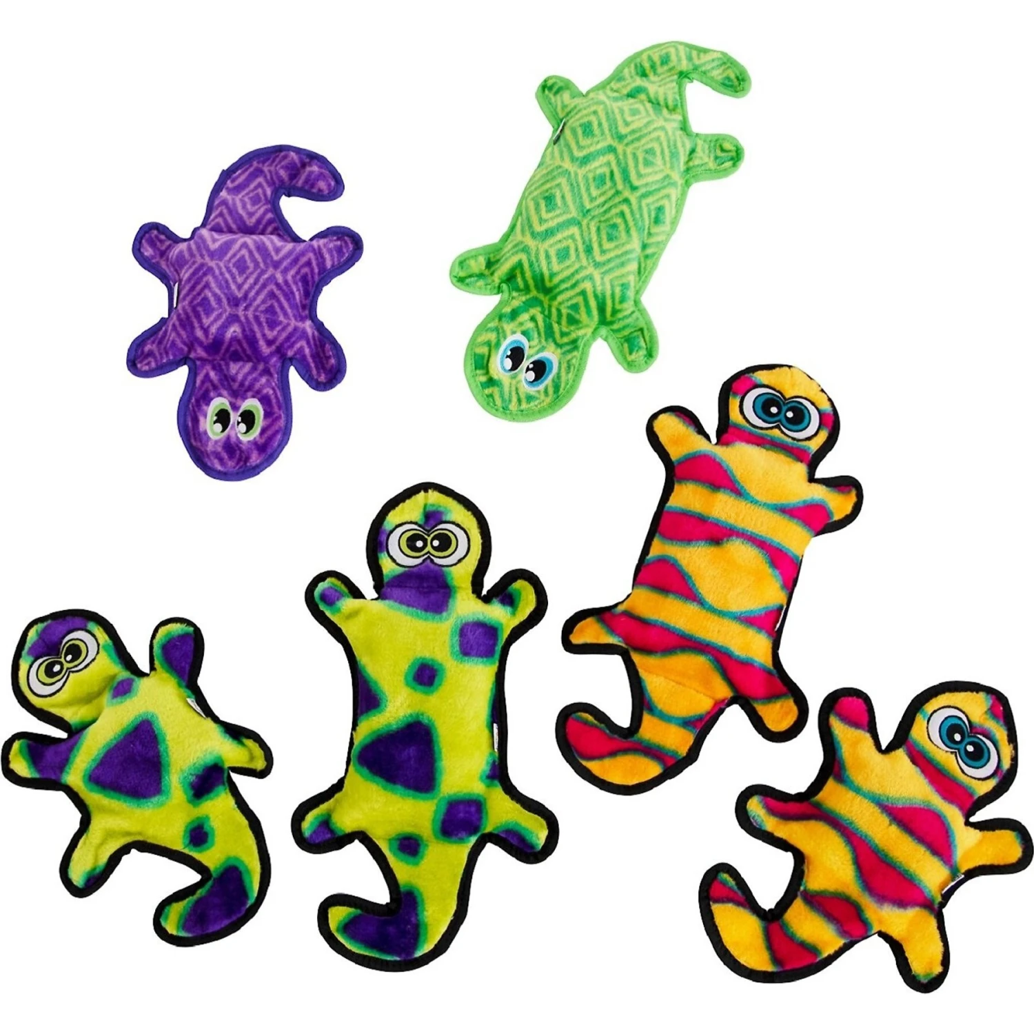Outward Hound Invincibles Geckos Squeak Dog Toy - Image 6