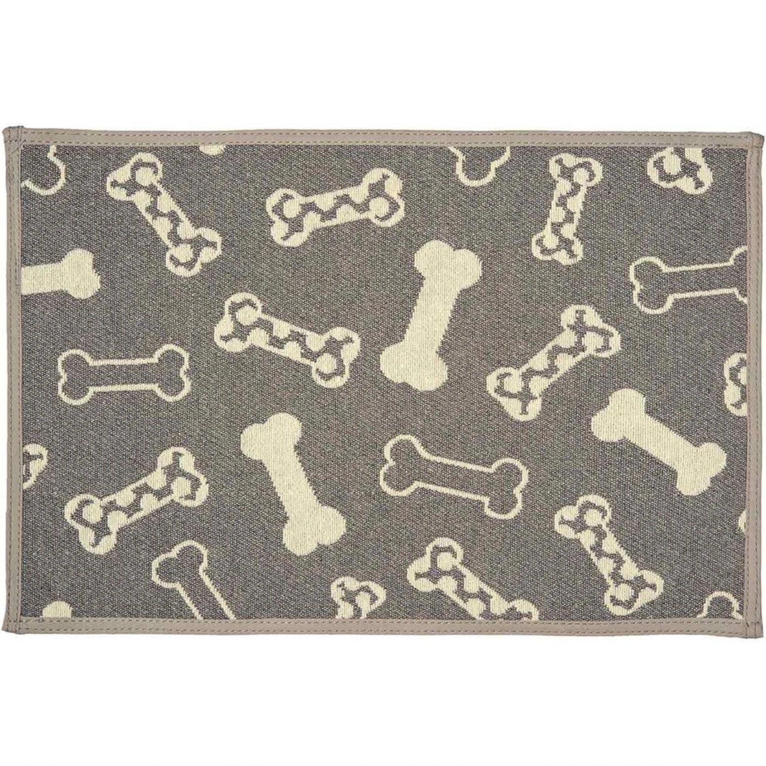 Loving Pets Polka Dots Bone Dog Placemat