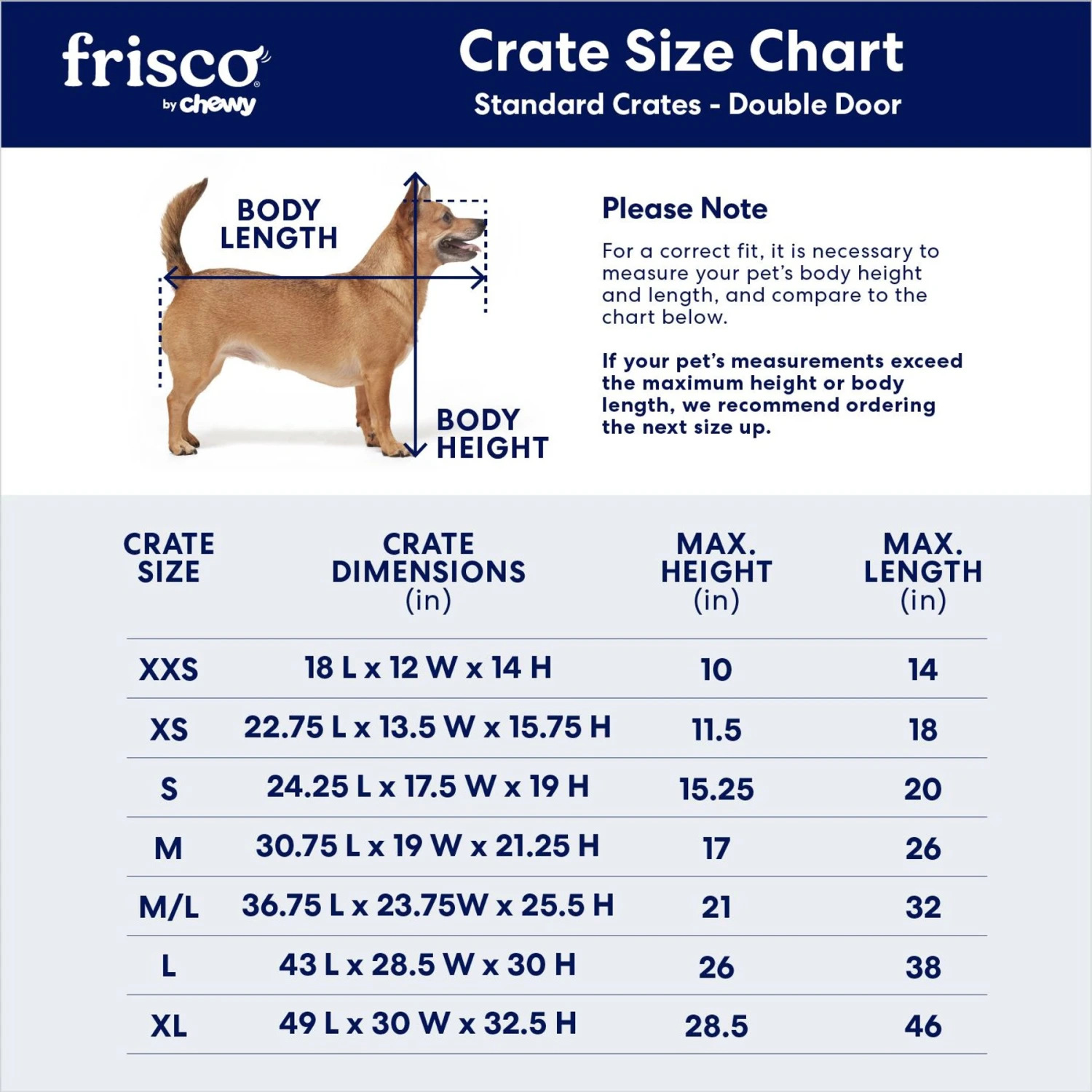Frisco Fold & Carry Double Door Collapsible Wire Dog Crate - Image 3