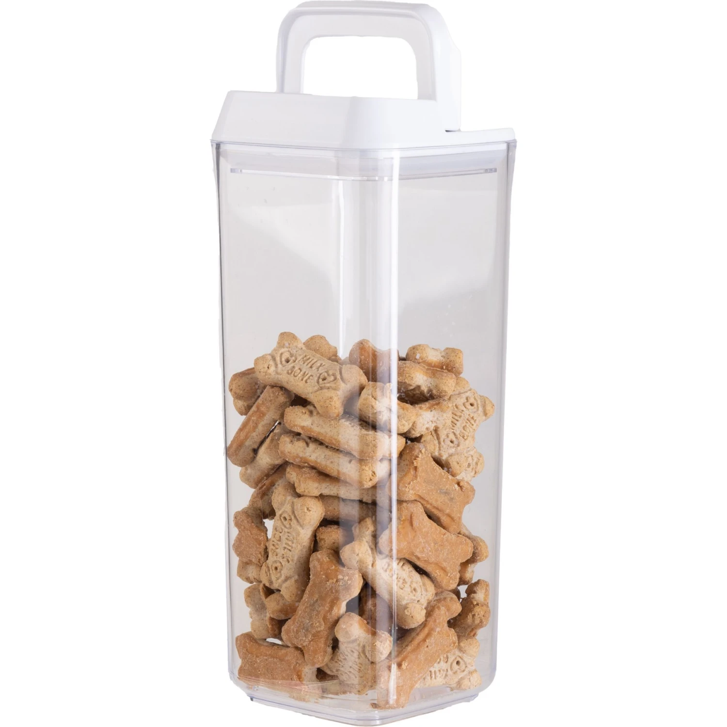 Pounce + Fetch 1.70-L Square Dog & Cat Food Storage Container