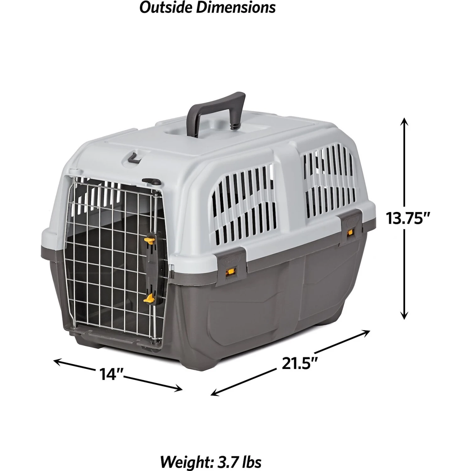 MidWest Skudo Standard Plastic Dog & Cat Kennel - Image 2