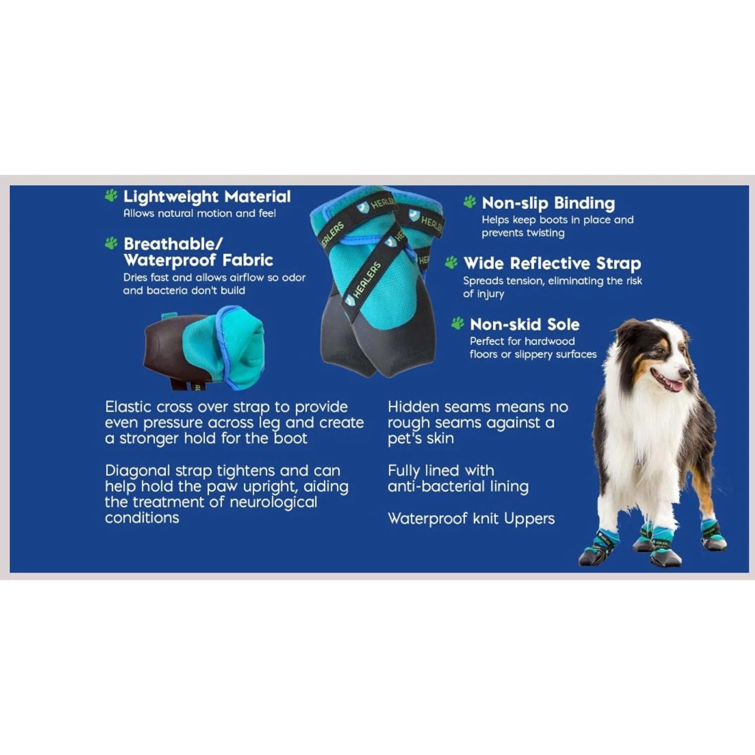 Healers Urban Walker III Waterproof Dog Boots - Image 9