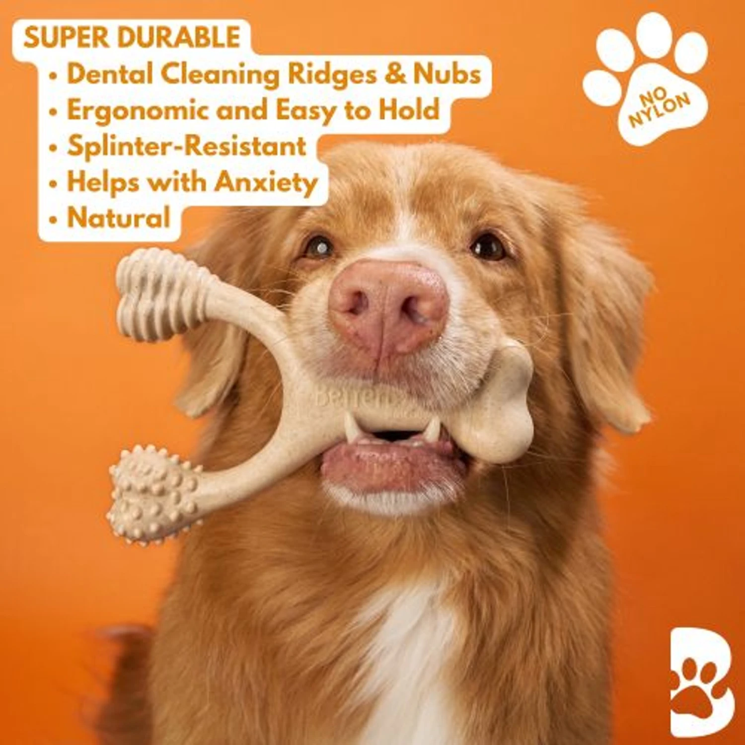 BetterBone Tough Dog Toy, Natural - Image 4