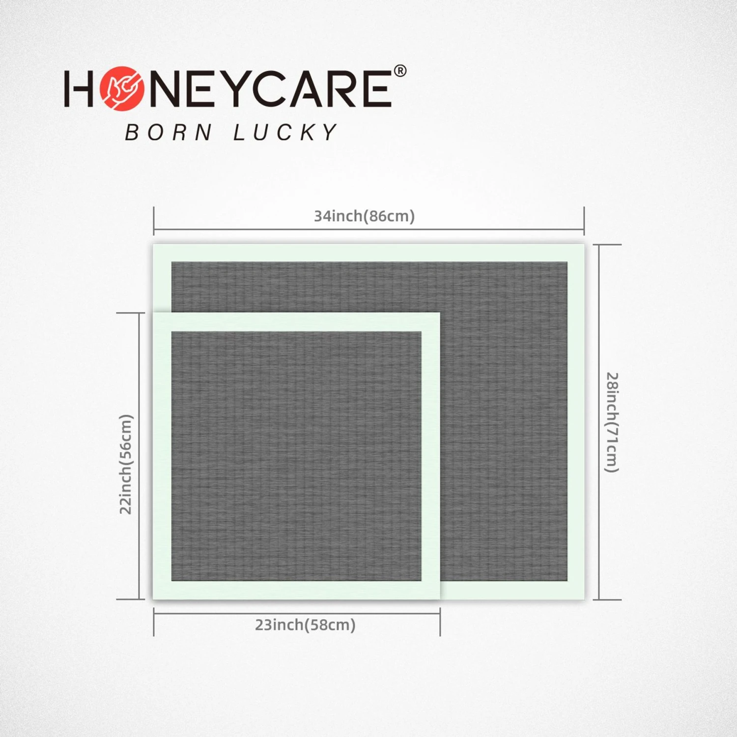 Honey Care All-Absorb Charcoal Carbon Eliminating Urine Odor Dog Training Pads, 28x34-in, 40 Count - Image 2